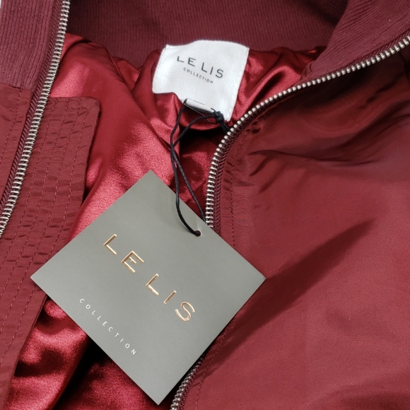 Cropped Bomber Jacket - Le Lis Collection - Picture 9 of 13